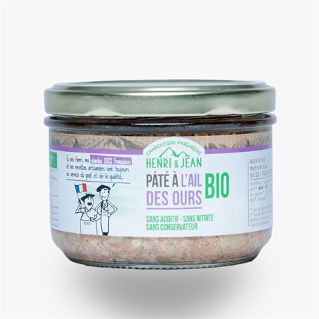 Pâté à l'aïl des Ours Bio 180g